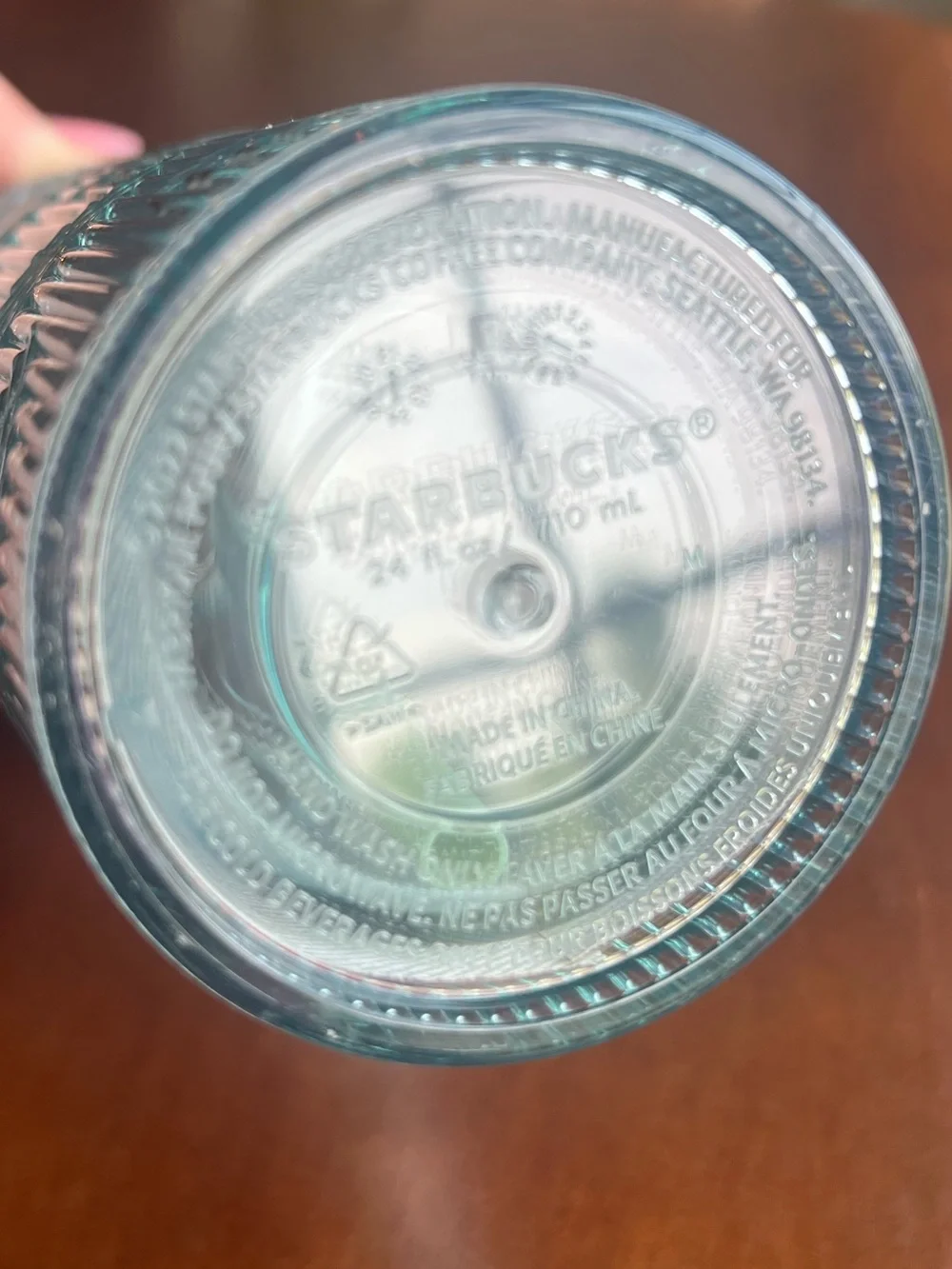 Starbucks iridescent tumbler